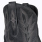 Jet black Lexington bootie close-up