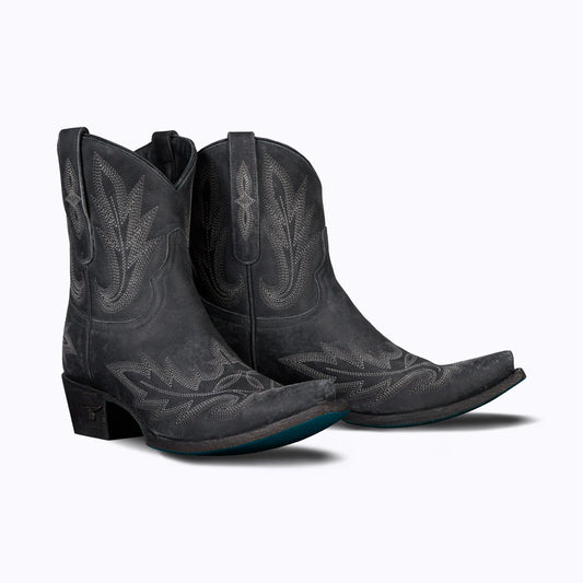 Jet black Lexington bootie