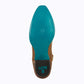Burnt caramel Lexington bootie sole