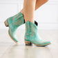 Taos Lexington Bootie in Turquoise