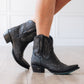 Lexington Bootie Jet Black Cowboy Boot