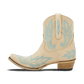 Lexington Bootie Sand and Stream - Beige and Teal Western Boot