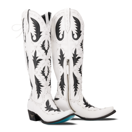 Reverie Knee High Corset - Newsprint