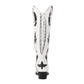White Reverie Newsprint PS3 Cowboy Boot