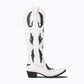 Reverie Newsprint White Cowboy Boot - PS4