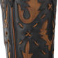 Reverie Knee High Corset - Jet Black and Burnt Caramel