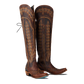 Cognac Lexington OTK Cowboy Boots