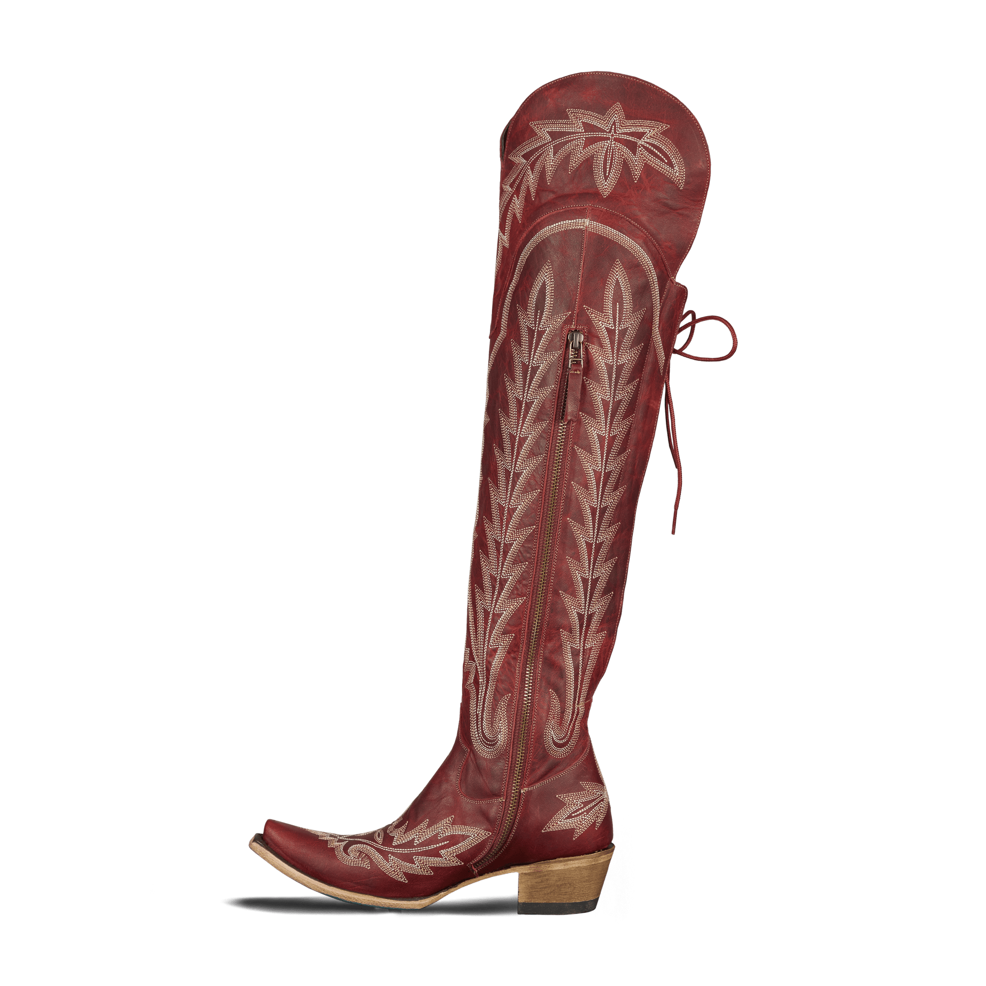 Red Lexington OTK Smoldering Ruby Cowboy Boot