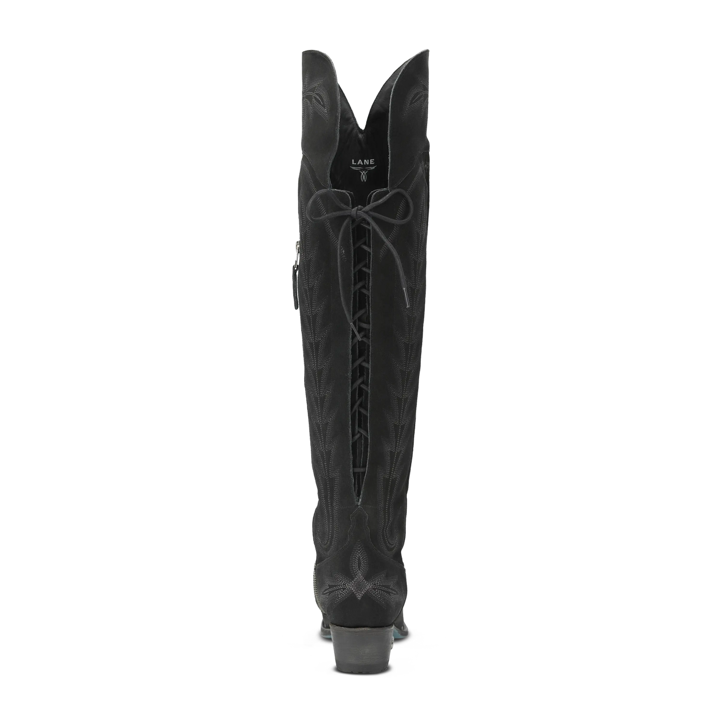 Lexington OTK Corset - Soft Black Suede