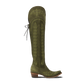 Lexington OTK Corset - Olive Suede