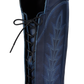 Lexington OTK Corset - Midnight Navy