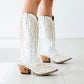 Dolly Boot - Matte White