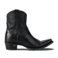 Emma Jane Bootie in Carbon Croc leather