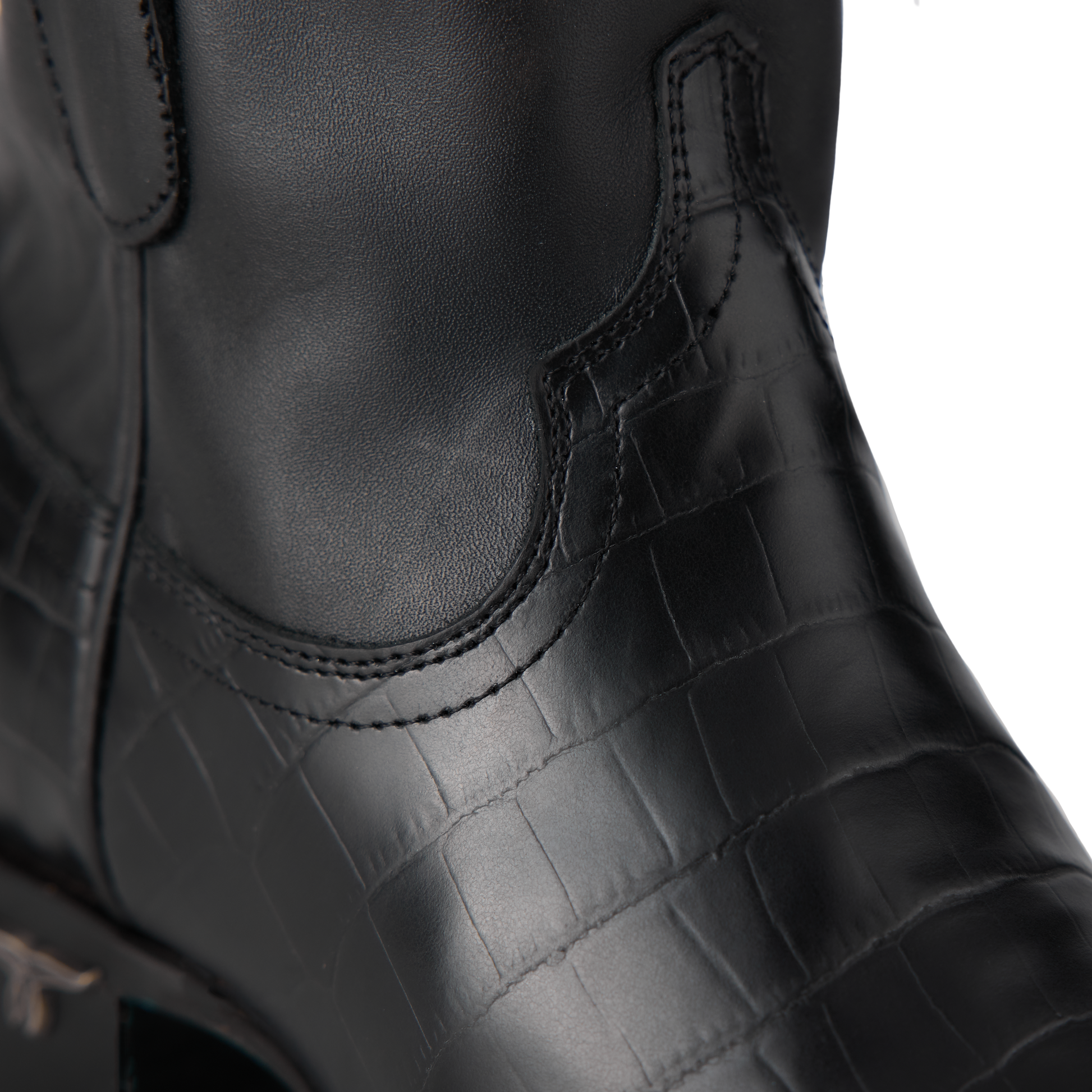 Emma Jane carbon croc booties