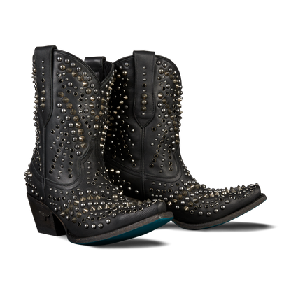 Black studded Dolly Bootie