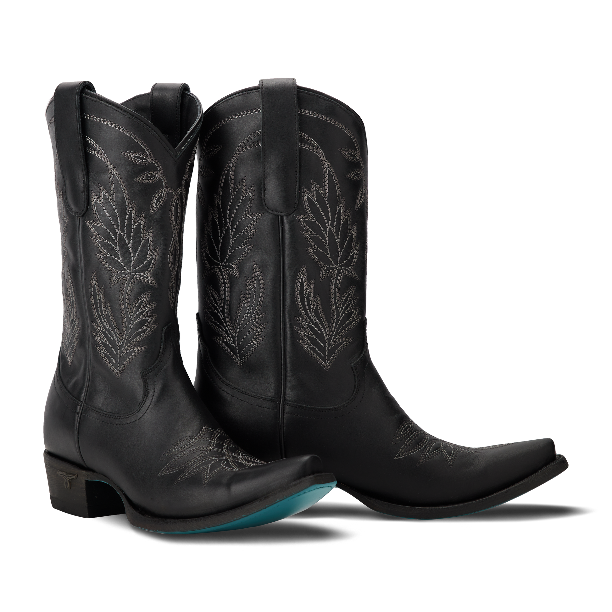 Sandaga Jet Black Cowboy Boots