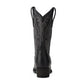 Sandaga Jet Black Leather Cowboy Boot