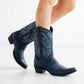 Sandaga Midnight Navy Cowboy Boots