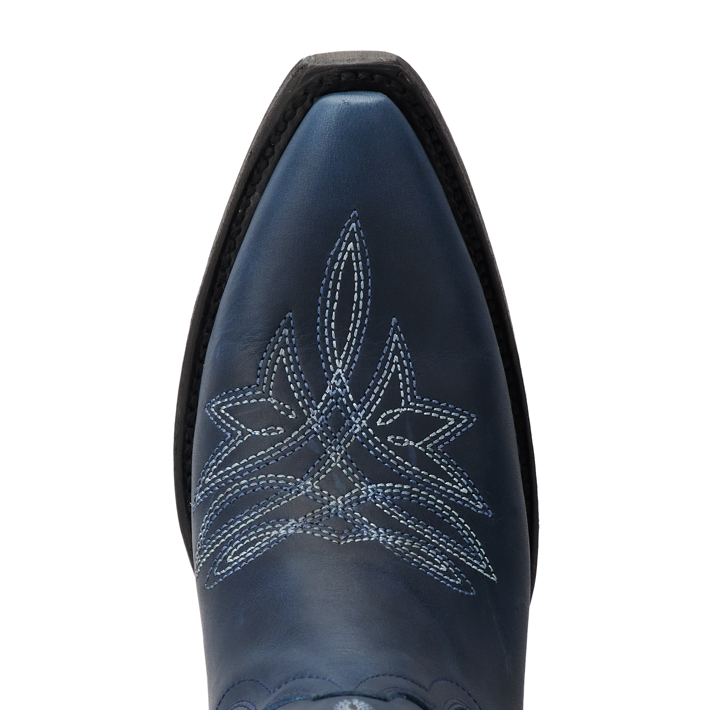 Sandaga Midnight Navy Cowboy Boot Toe