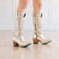 Smokeshow Boot - Champagne Metallic