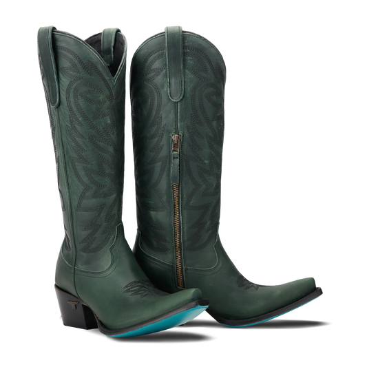Smokeshow Boot - Emerald Green