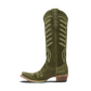 Squash Blossom Boot - Olive Suede