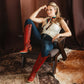 Jentry Knee High Boot - Smoldering Ruby