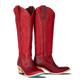 Jentry Knee High Boot in Smoldering Ruby | Bourbon Cowgirl