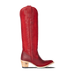 Jentry Knee High Boot - Smoldering Ruby