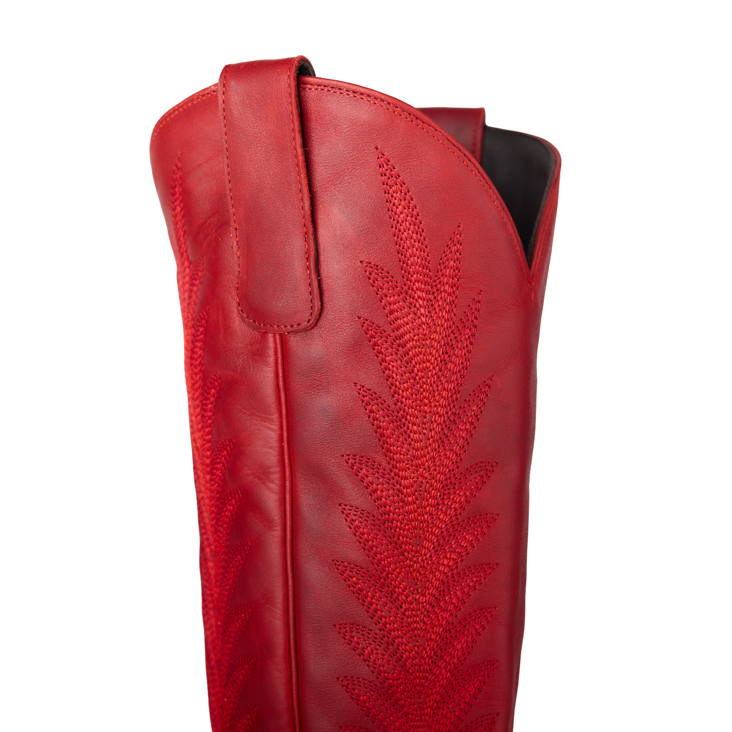 Jentry Knee High Boot - Smoldering Ruby