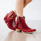 Senita Falls Bootie - Smoldering Ruby Cowboy Boots