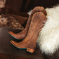 Plain Jane Boot - Burnt Caramel