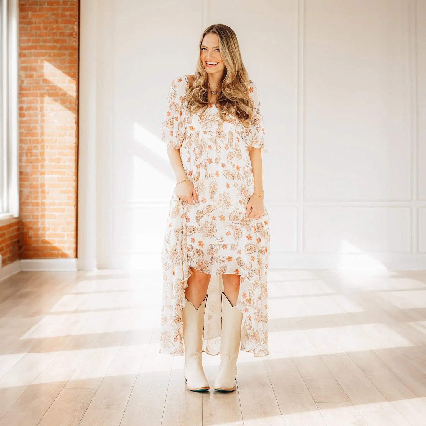 Plain Jane Boot - Pale Ivory