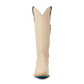 Plain Jane Boot - Pale Ivory