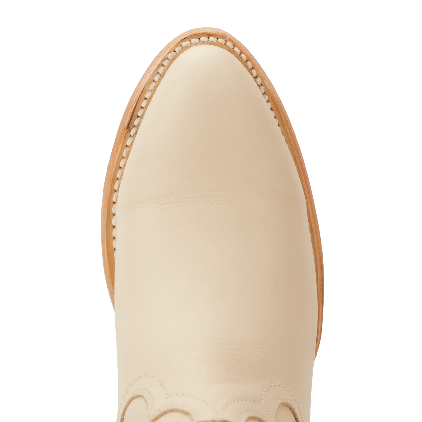 Plain Jane Boot - Pale Ivory