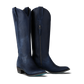 Plain Jane Midnight Navy Leather Boots