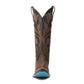Jolene Jet Black & Burnt Caramel Cowboy Boot