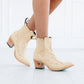 Western Chelsea Bootie - Pale Ivory
