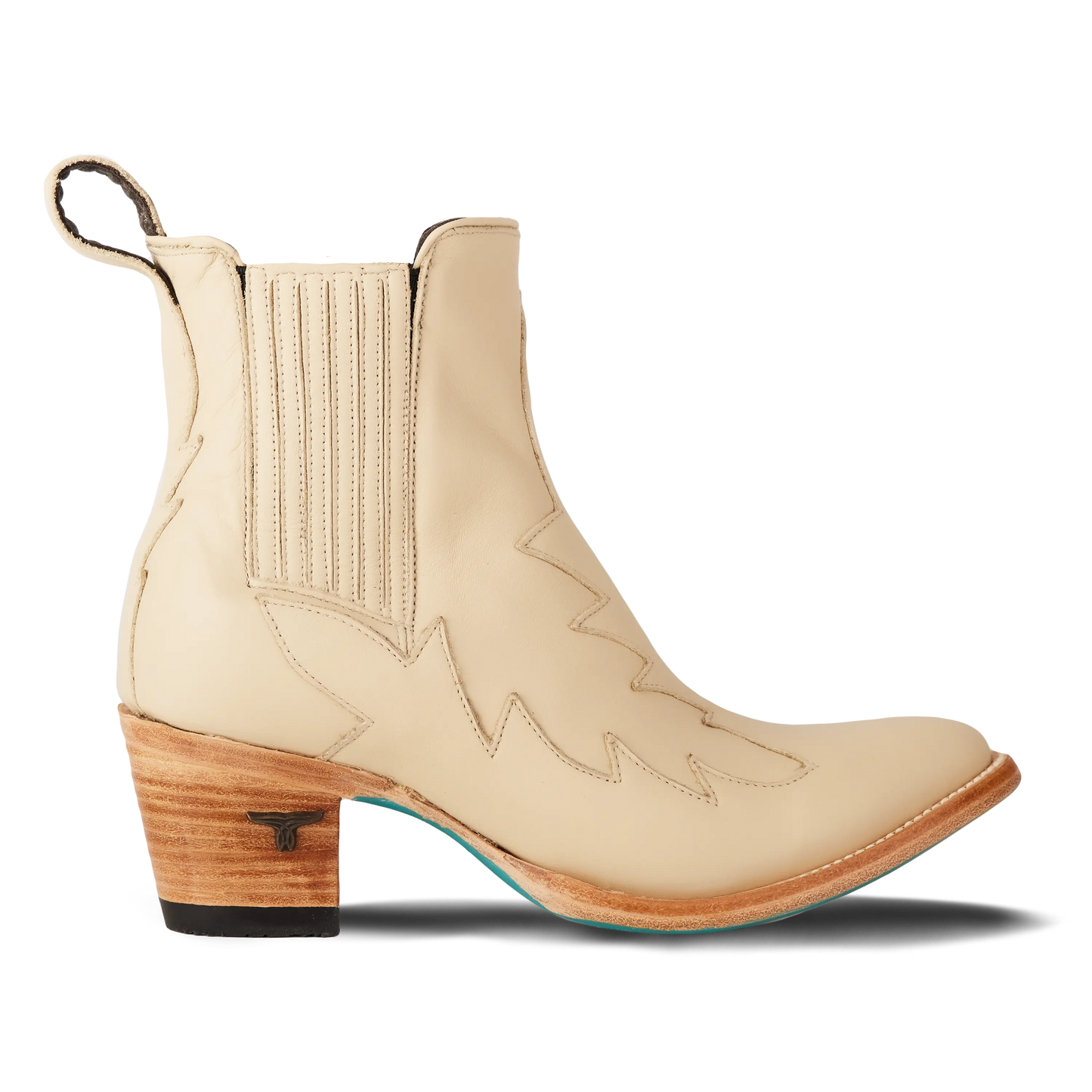Western Chelsea Bootie - Pale Ivory