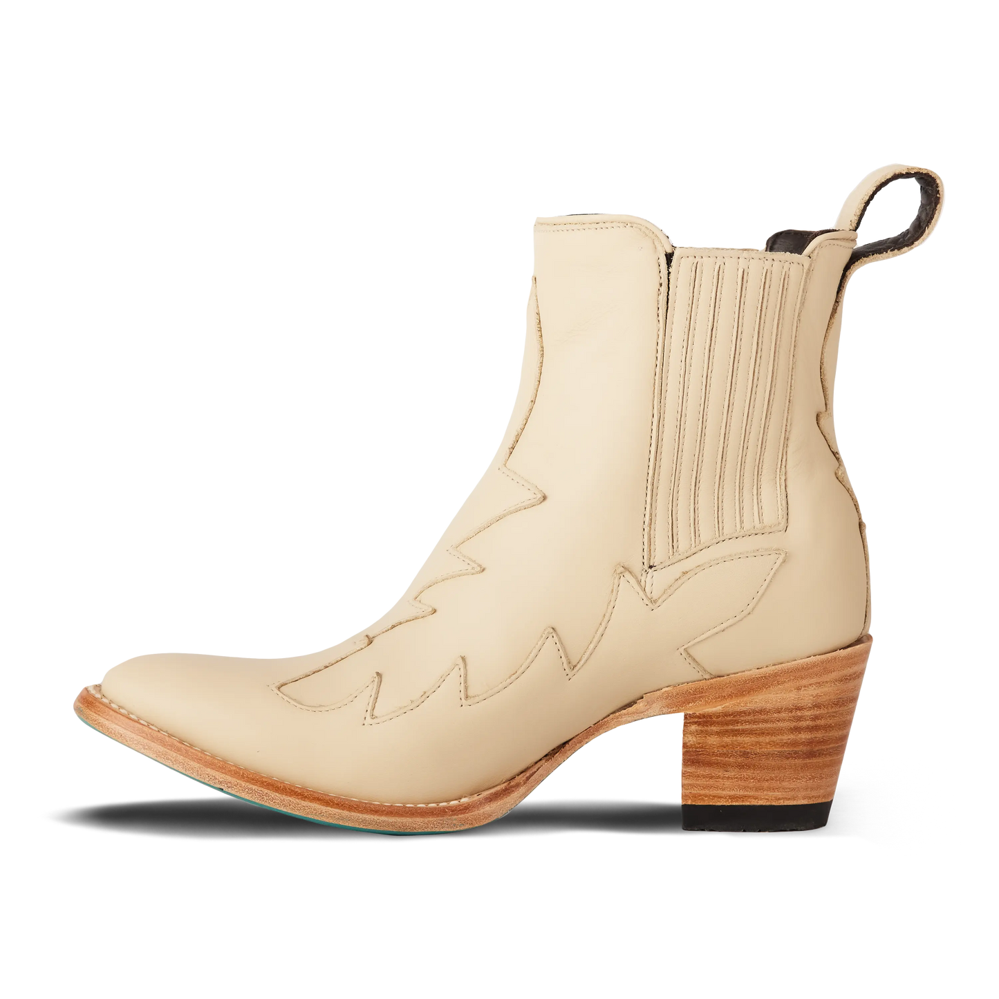 Western Chelsea Bootie - Pale Ivory