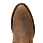 Burnt Caramel Plain Jane Midi Boot - Top View
