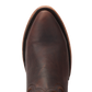 Cognac Plain Jane Midi Boot - Top View