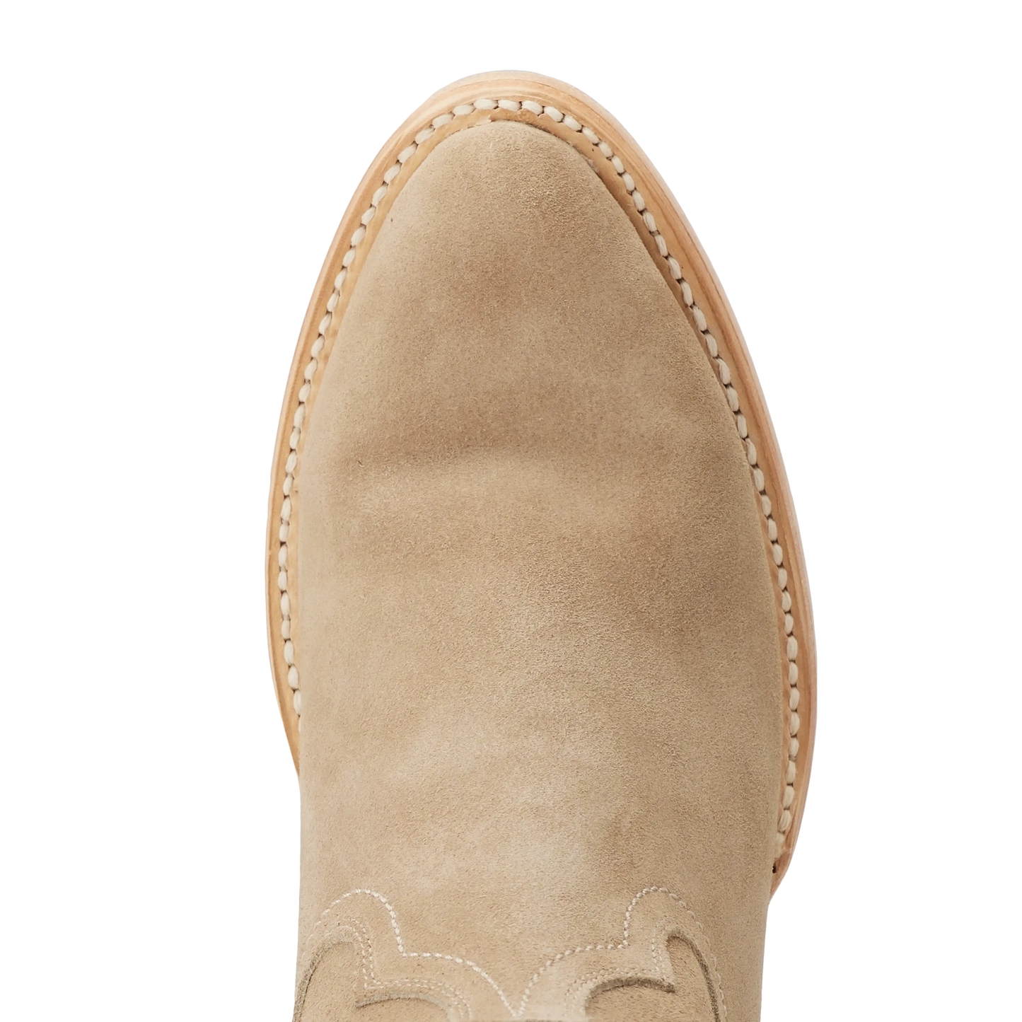 Plain Jane Midi - Latte Suede