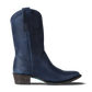 Midnight Navy Plain Jane Midi Cowboy Boot