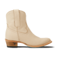 Plain Jane Bootie - Pale Ivory