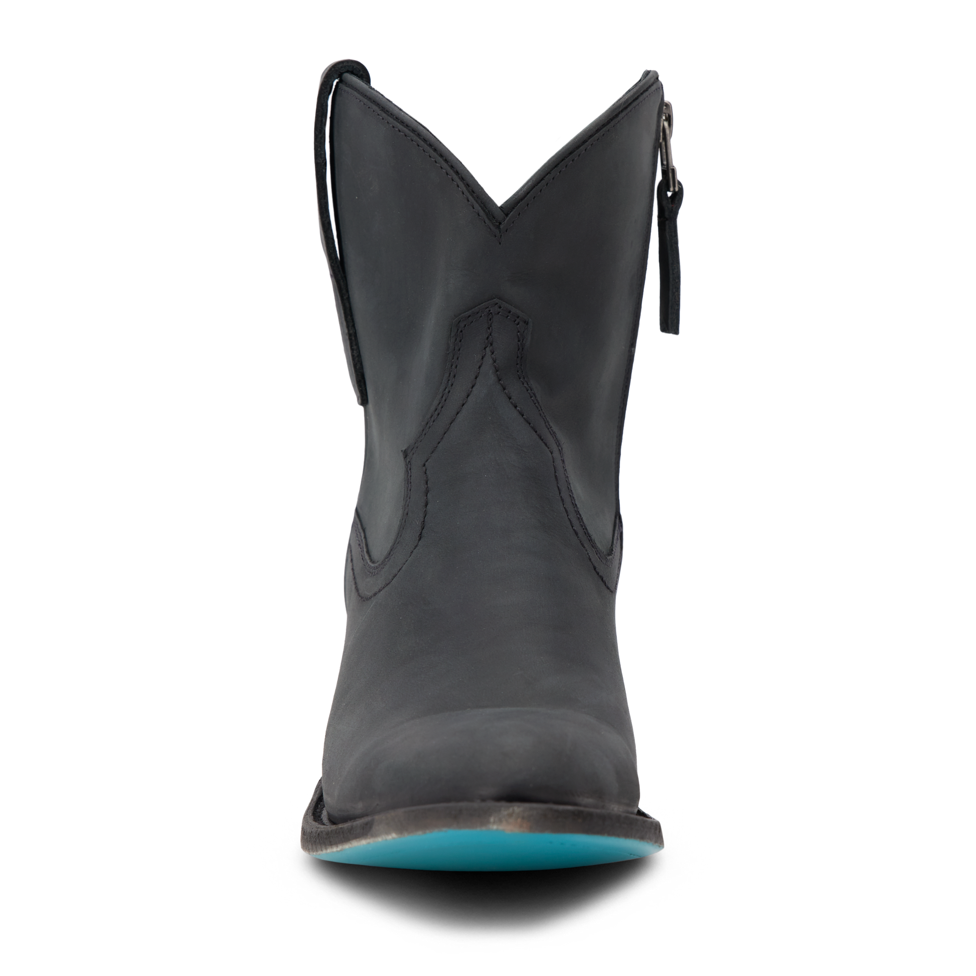 Matte Black Plain Jane Bootie