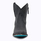 Matte black Plain Jane Bootie