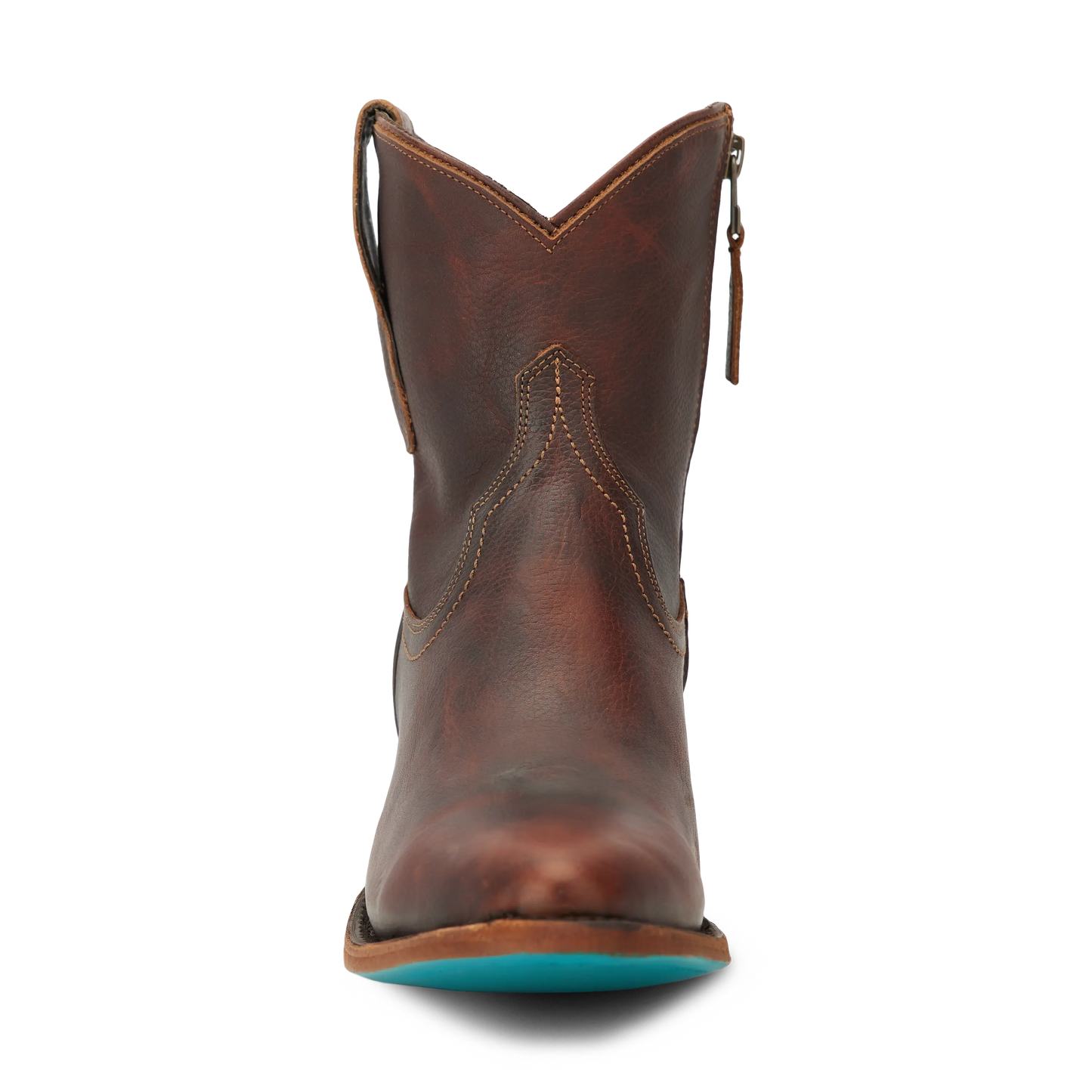 Plain Jane Bootie - Cognac