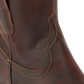 Plain Jane Bootie by Lane Boots Cognac| Bourbon Cowgirl