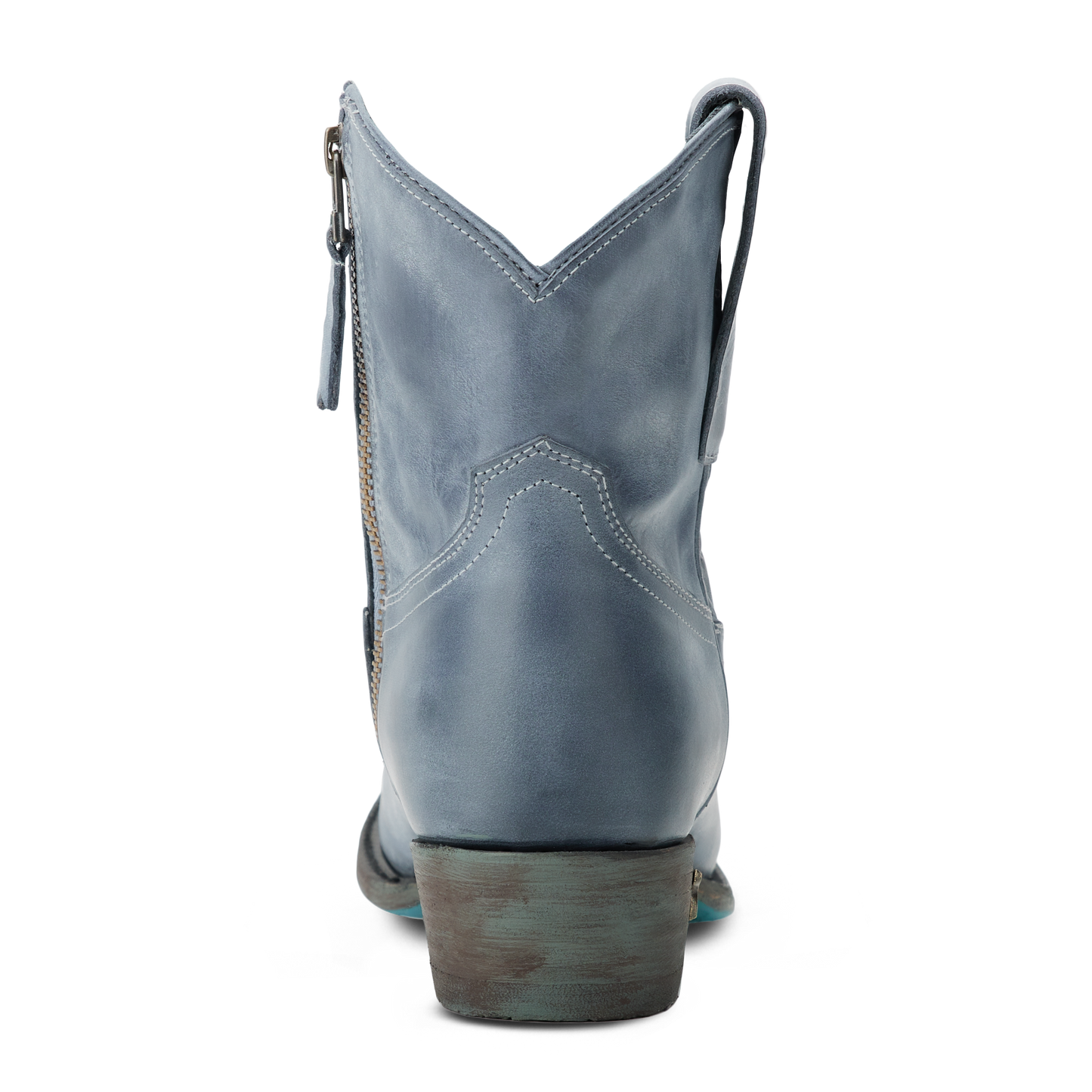 Washed denim Plain Jane bootie